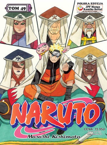Okładka mangi Manga Naruto tom 49