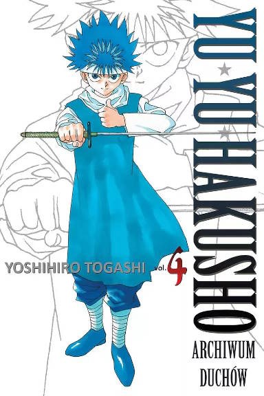 Yu Yu Hakusho - tom 4 — okładka mangi
