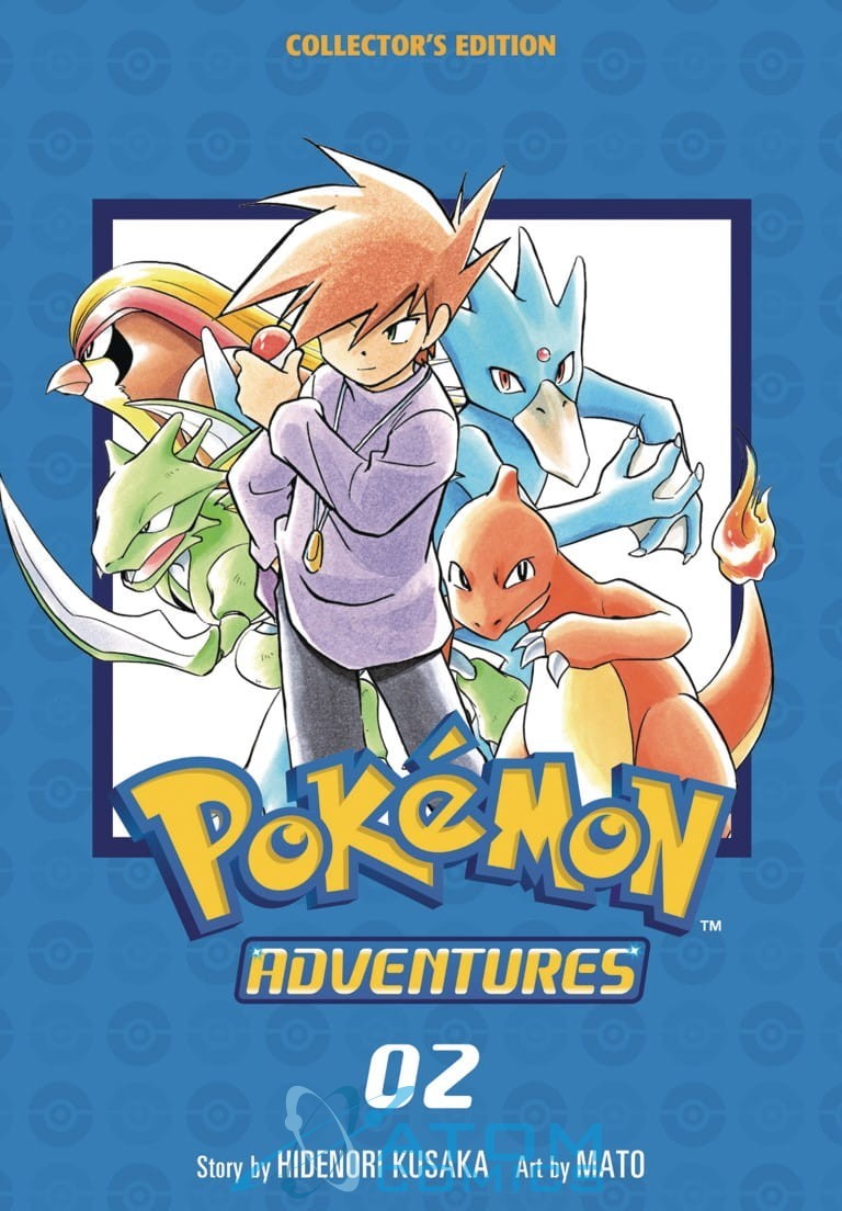 Okładka mangi (Viz Media) Pokemon Adventures (eng.) - tom 2