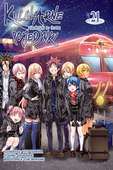 Kulinarne pojedynki - tom 21 — okładka mangi