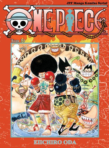 Okładka mangi Manga One Piece tom 33