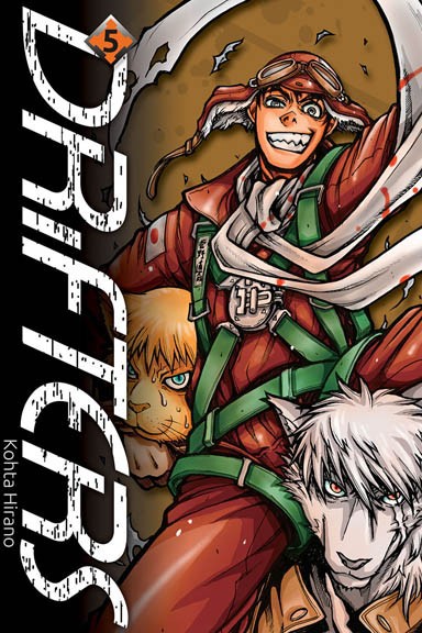 Drifters - Tom 5 — okładka mangi