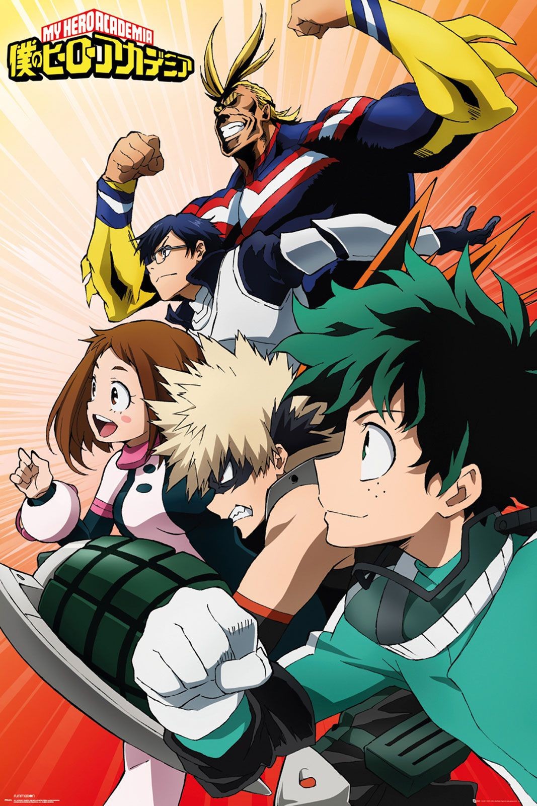Duży plakat - Boku no Hero Academia v5