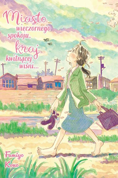 JEDNOTOMÓWKI — Manga Miasto wieczornego spokoju, kraj kwitnącej wiśni - jednotomówka — okładka mangi