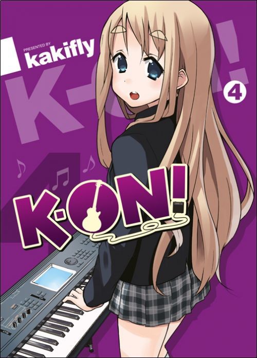 Okładka mangi Manga K-ON! tom 4