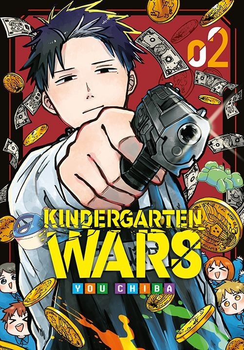 Kindergarten Wars - tom 2 — okładka mangi