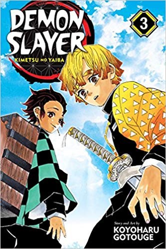 Okładka mangi (Viz Media) Demon Slayer (Eng.) - Tom 3