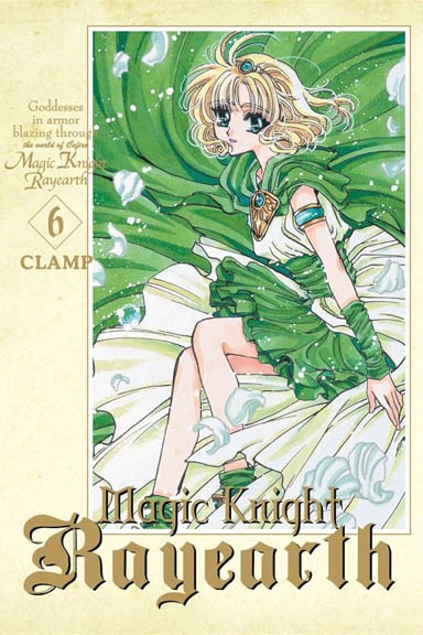 Magic Knight Rayearth - Tom 6 — okładka mangi