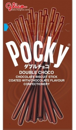 Pocky - Podwójna czekolada