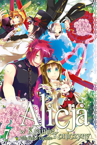 Okładka mangi (Planeta Komiksów) Manga Alicja w Krainie Koniczyny tom 7