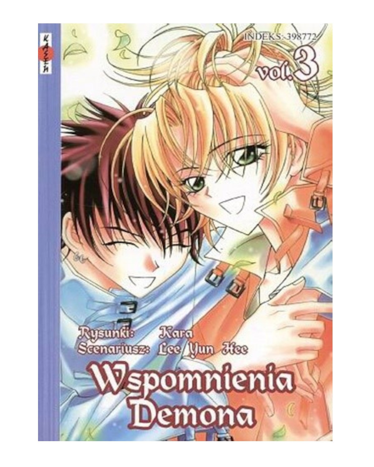 Wspomnienia Demona - tom 3 — okładka mangi