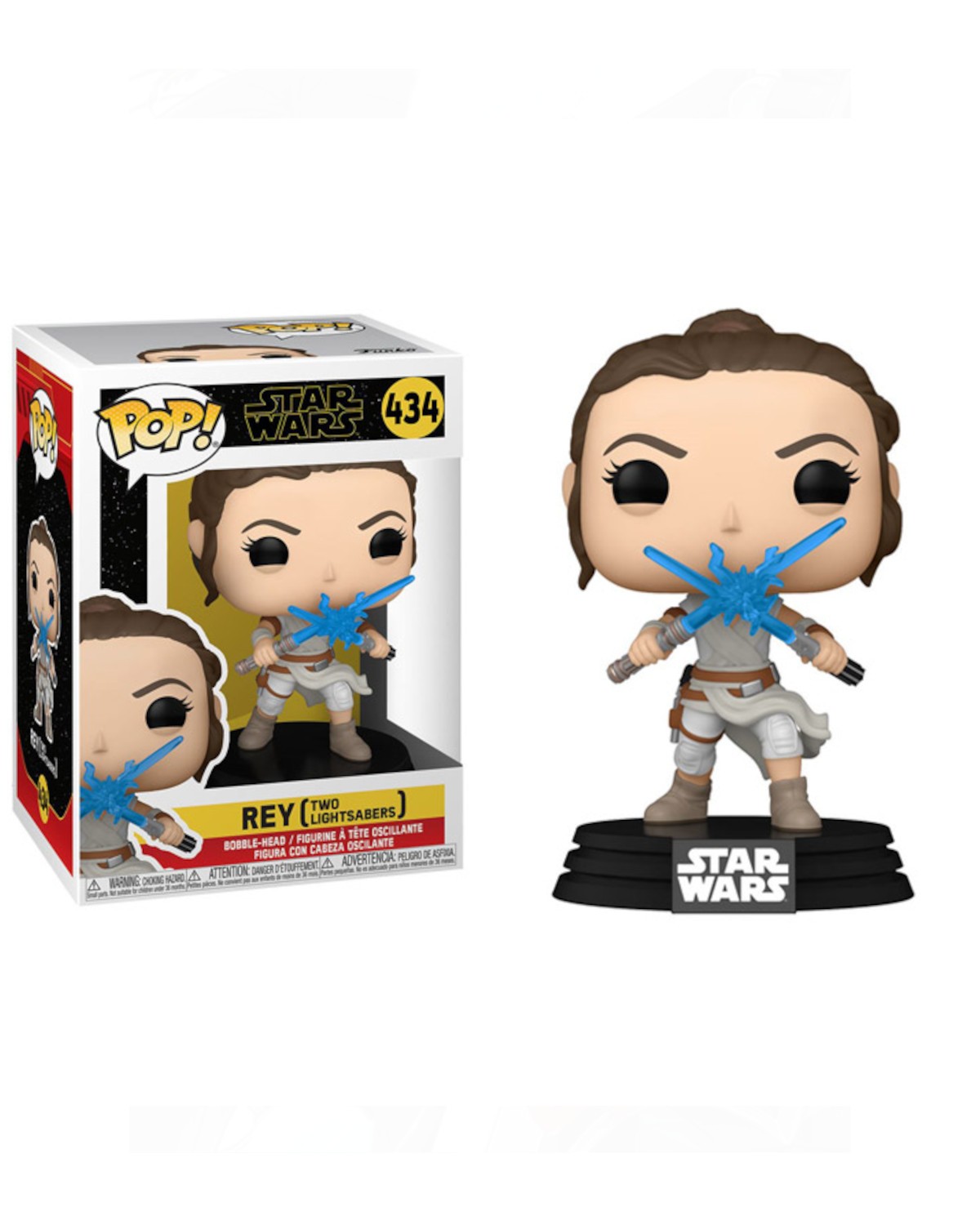 Figurka POP! - Rey (Two Lightsabers)