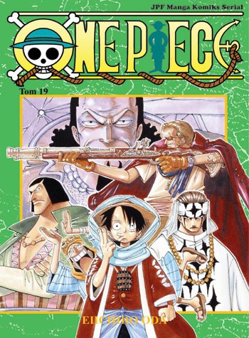 Okładka mangi Manga One Piece tom 19