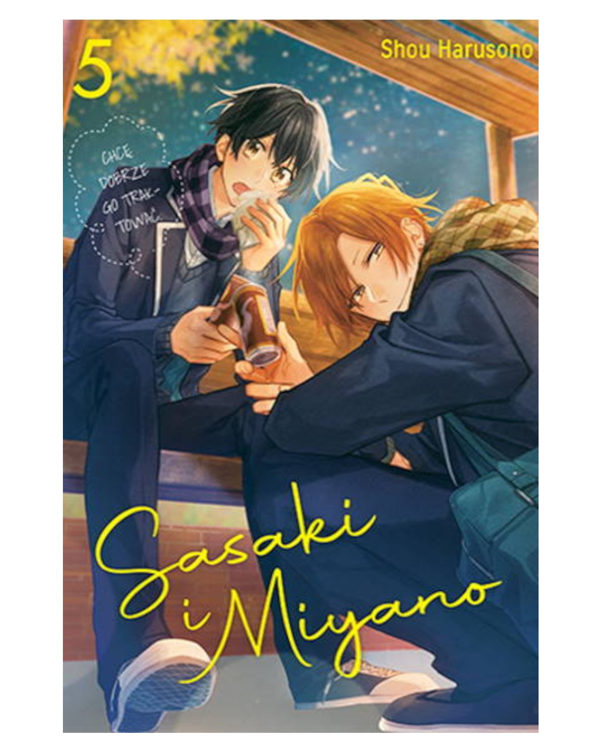 Sasaki i Miyano - tom 5 — okładka mangi
