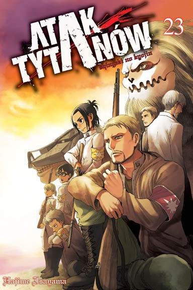 Okładka mangi (JPF) Manga - Attack on Titan tom 23
