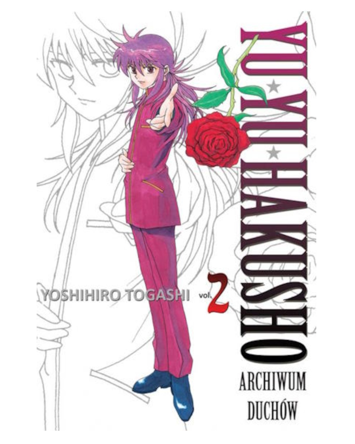 Yu Yu Hakusho - tom 2 — okładka mangi