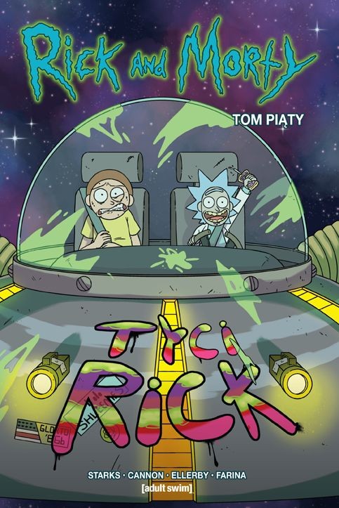 Rick and Morty — Manga Rick i Morty Tom 5 — okładka mangi