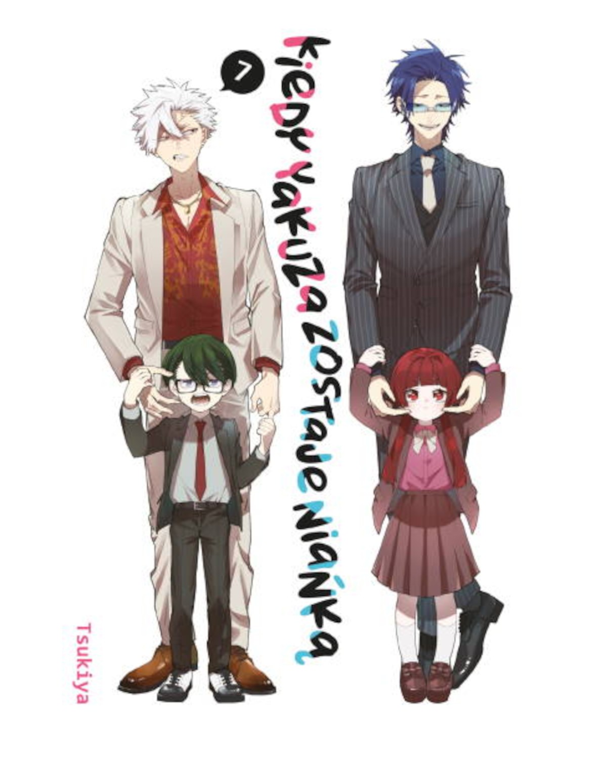 Okładka mangi (Dango) Kiedy Yakuza zostaje niańką - tom 7