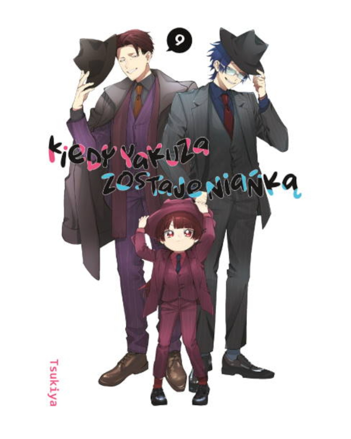 Kiedy Yakuza zostaje niańką - tom 9 — okładka mangi