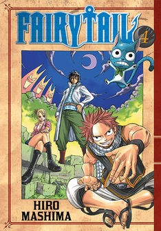 Manga - Fairy Tail tom 4 — okładka mangi