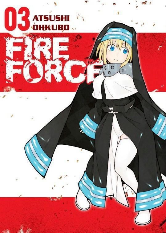 Fire Force - Tom 3 — okładka mangi