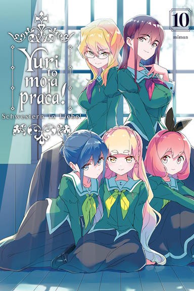 Yuri to moja praca! - tom 10 — okładka mangi