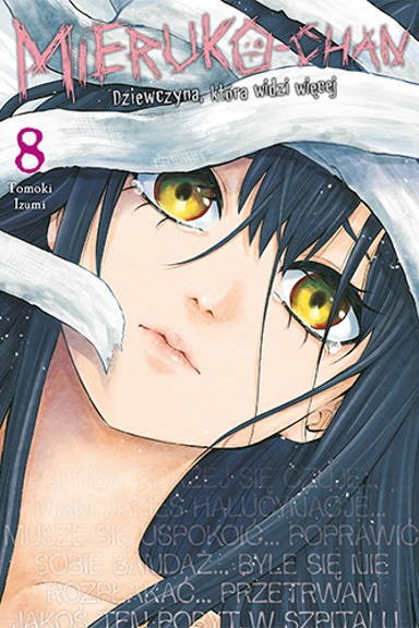 Mieruko-chan. Dziewczyna, która widzi więcej - tom 8 — okładka mangi