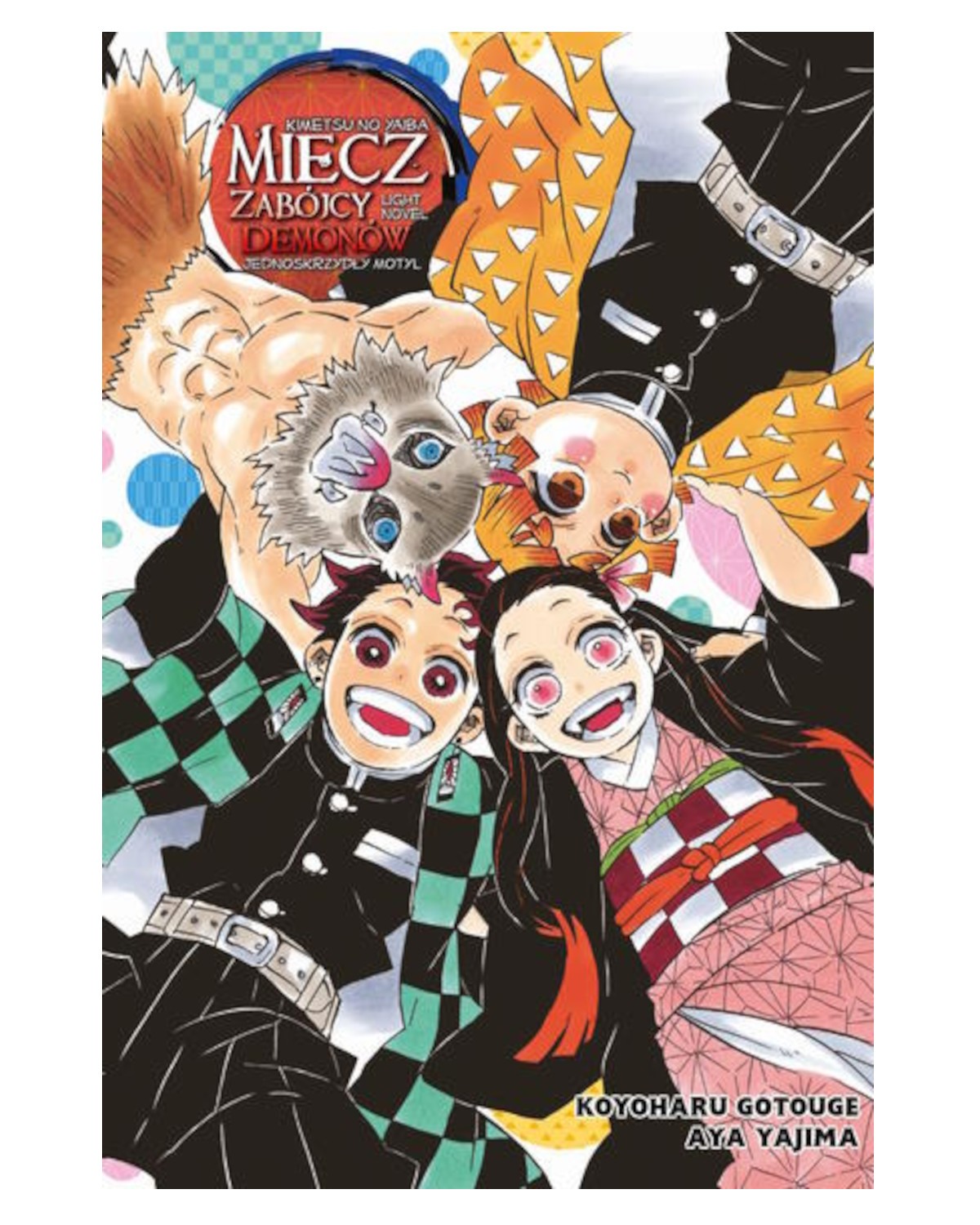 Miecz Zabójcy Demonów LN - Jednoskrzydły motyl — okładka mangi