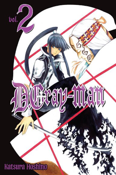 D.Gray-Man - tom 2 — okładka mangi