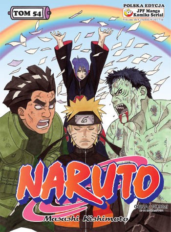 Okładka mangi Manga Naruto tom 54
