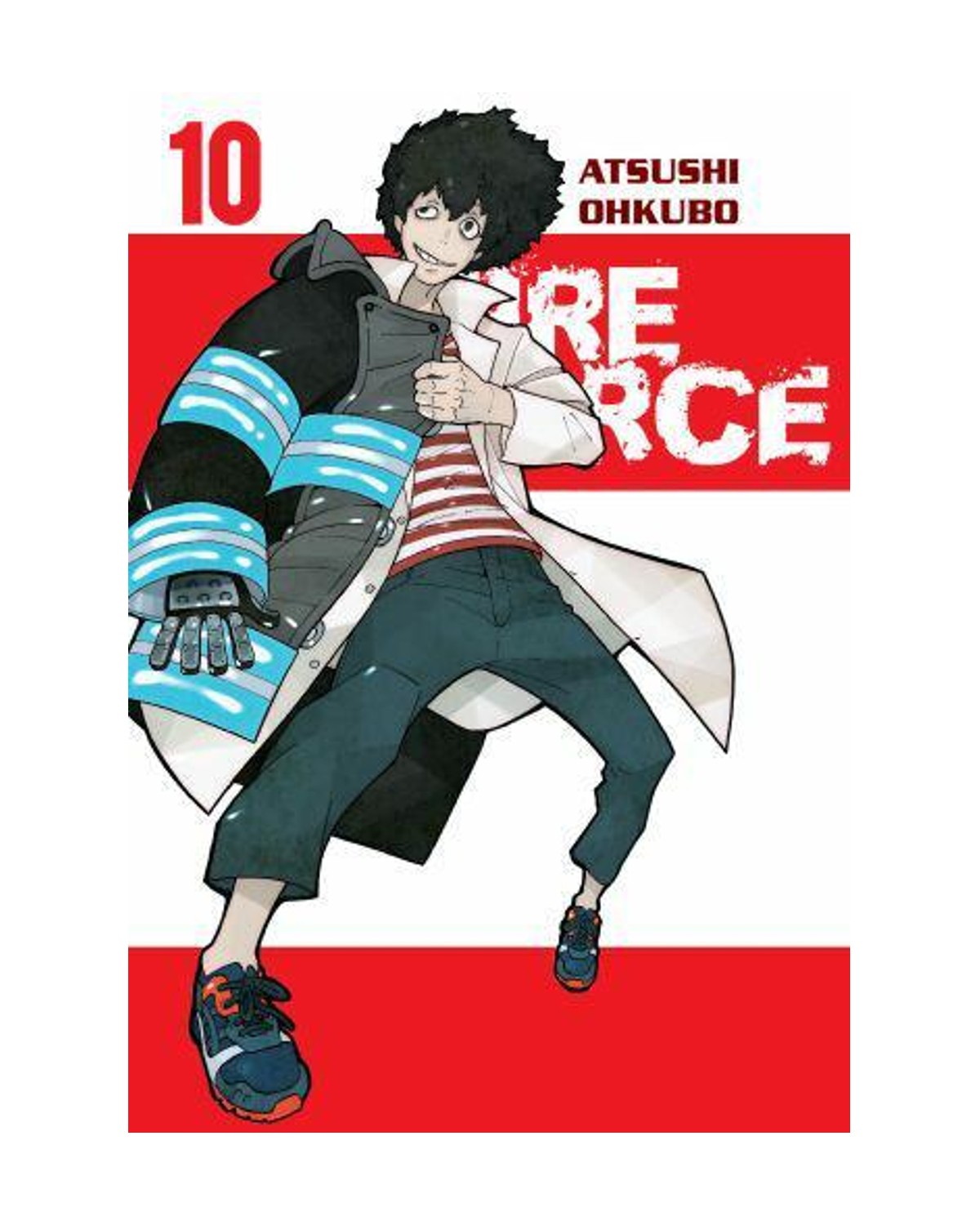 Fire Force - Tom 10 — okładka mangi