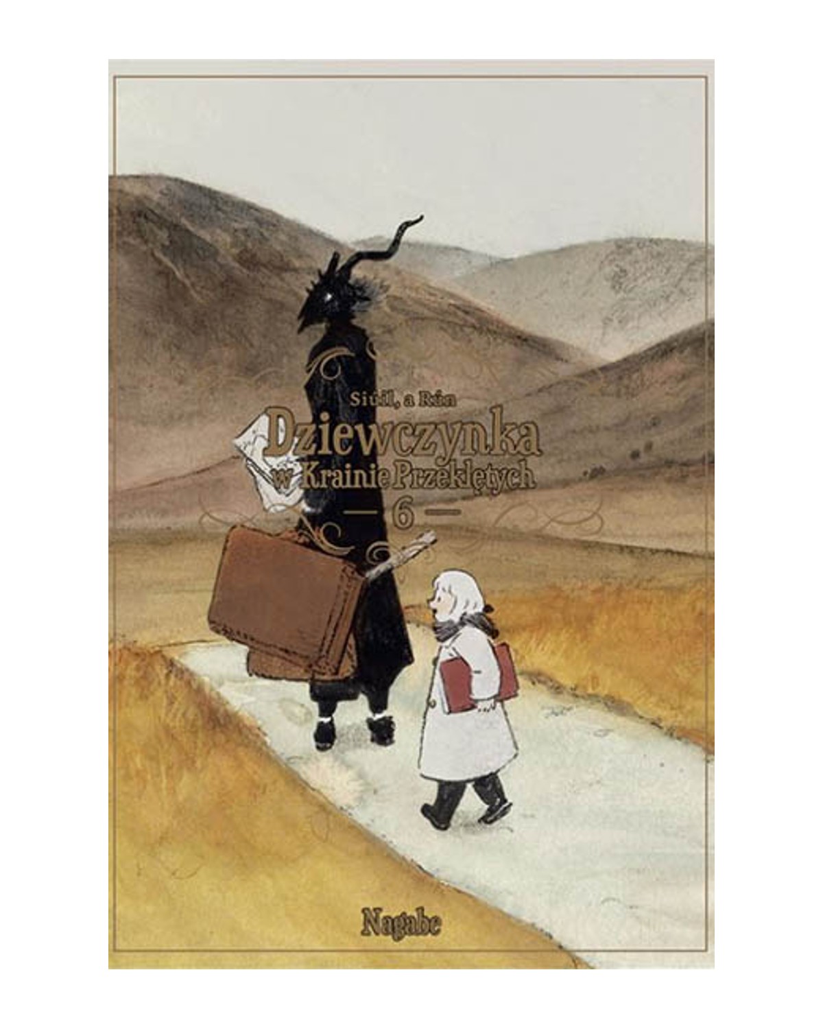 Okładka mangi (Dango) Dziewczynka w Krainie Przeklętych - Tom 6