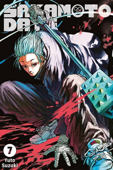 Sakamoto Days - tom 7 — okładka mangi