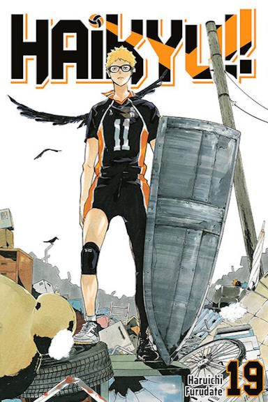 Haikyu!! - tom 19 — okładka mangi