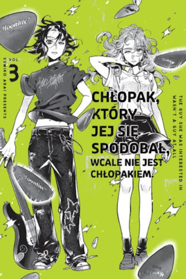 Chłopak, który jej się spodobał wcale nie jest chłopakiem - tom 3 — okładka mangi