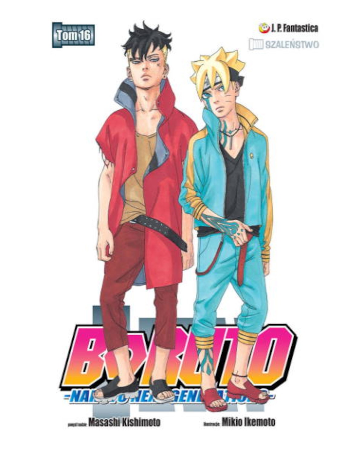 Boruto tom 16 — okładka mangi