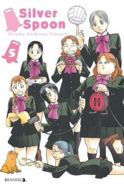 Silver Spoon - tom 5 — okładka mangi