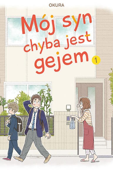 Mój syn chyba jest gejem - tom 1 — okładka mangi