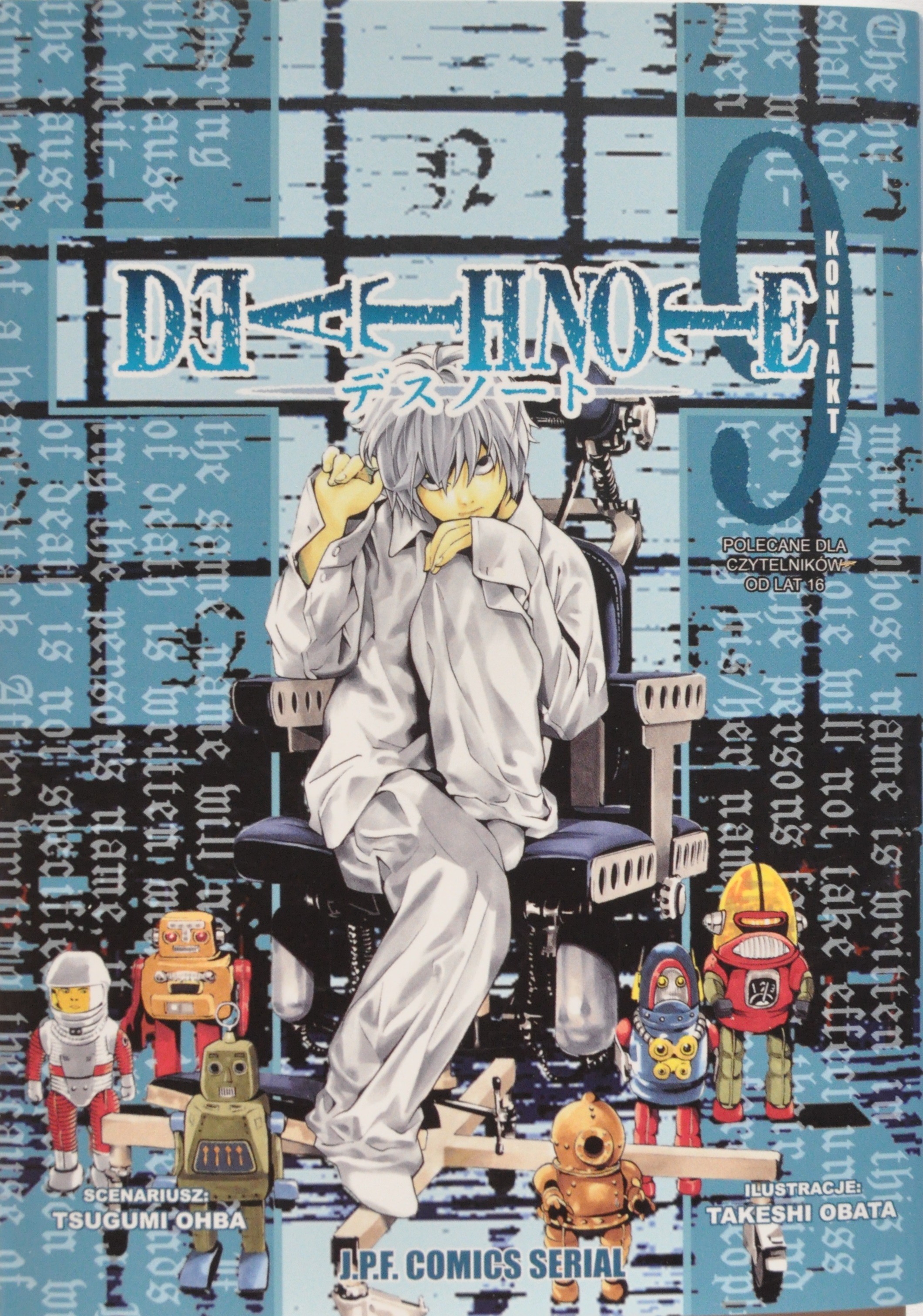 Okładka mangi (JPF) Death Note tom 9