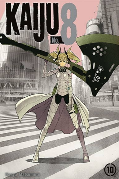 Okładka: Kaiju no.8 - tom 10