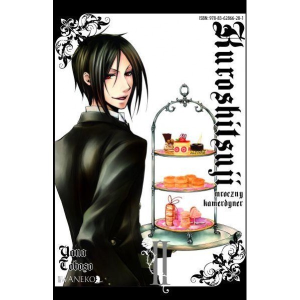 Okładka mangi (Waneko) Kuroshitsuji - tom 2