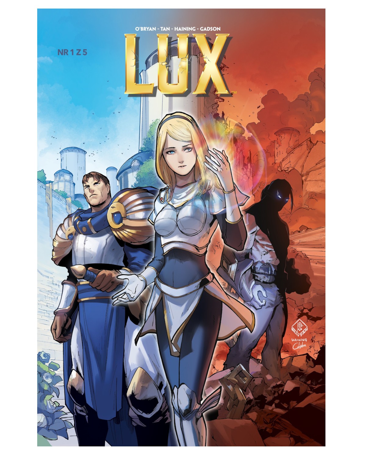 Komiks - Lux (League of Legends)