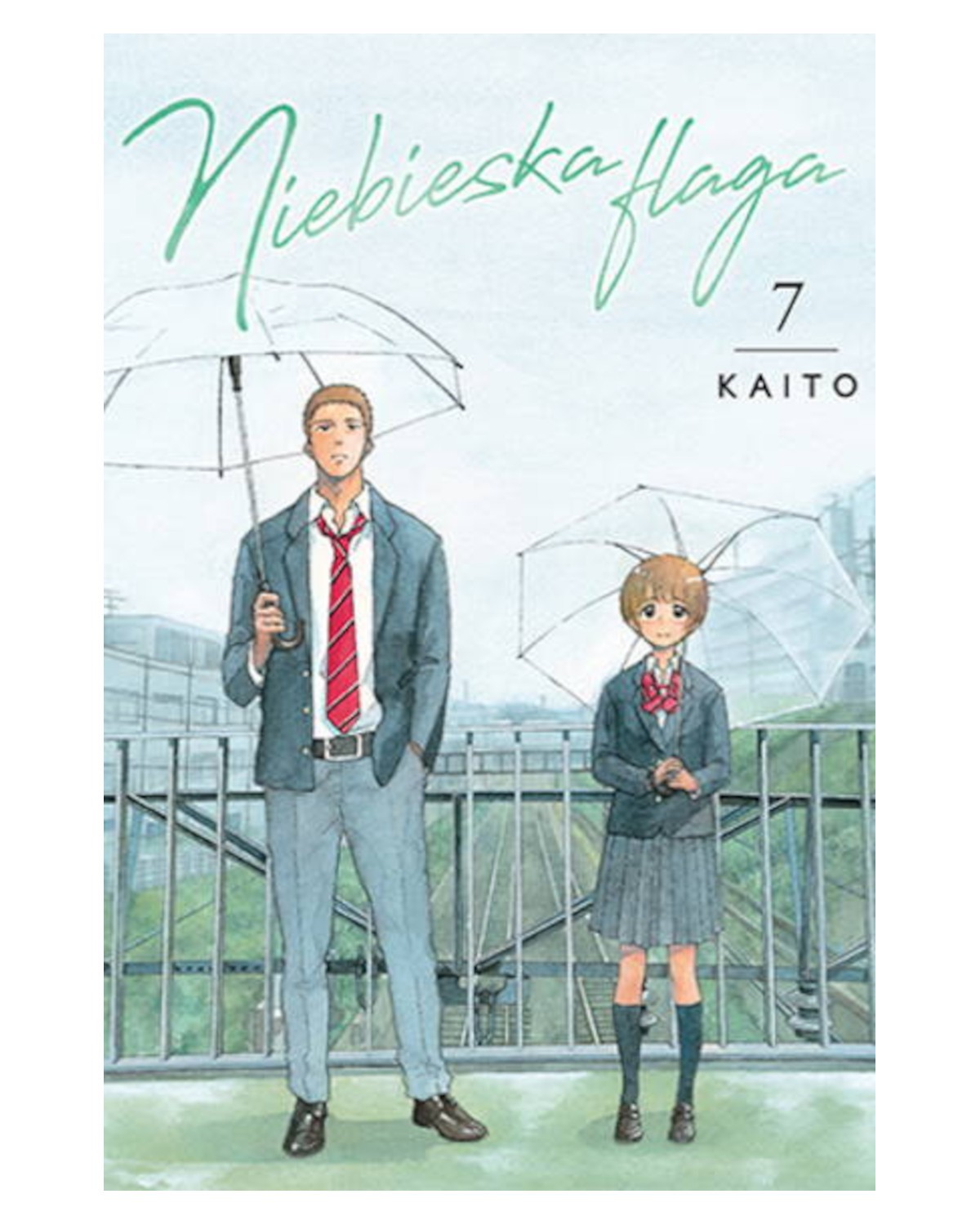 Niebieska Flaga - tom 7 — okładka mangi