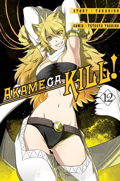 Manga - Akame ga Kill! tom 12 — okładka mangi