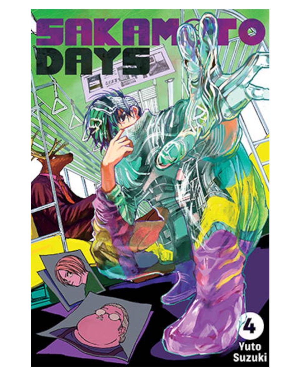 Sakamoto Days - tom 4 — okładka mangi