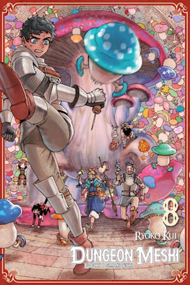 Dungeon Meshi - tom 8 — okładka mangi