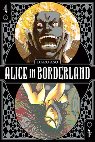 Alice in Borderland - tom 4 — okładka mangi