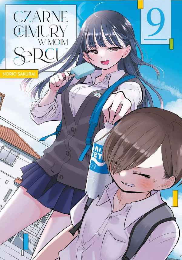 Czarne chmury w moim sercu - 9 — okładka mangi