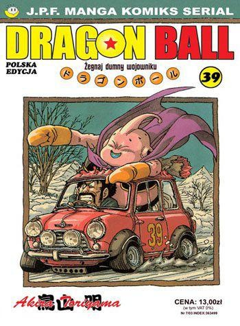 Okładka mangi Manga - Dragon Ball tom 39