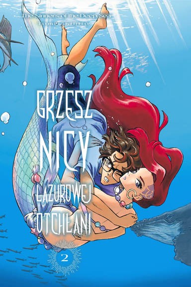 Grzesznicy Lazurowej Otchłani - tom 2 — okładka mangi